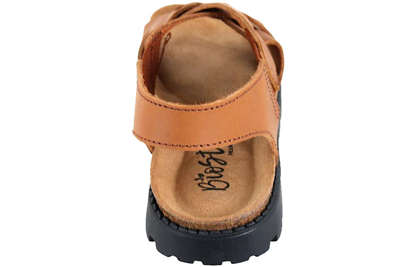 BIOSTEP SANDAL I BRUNT GLAT SKIND