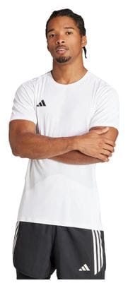 Maillot manches courtes adidas Adizero Blanc Homme