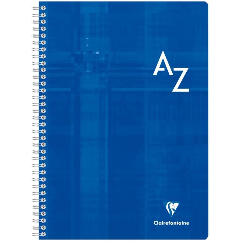 Répertoire reliure intégrale A4 180 pages grands carreaux - Assortis