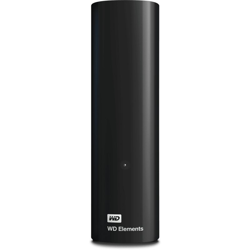 Western Digital Elements WDBWLG0180HBK-EESN disque dur externe 18 To 2.0/3.2 Gen 1 (3.1 Gen 1) Noir
