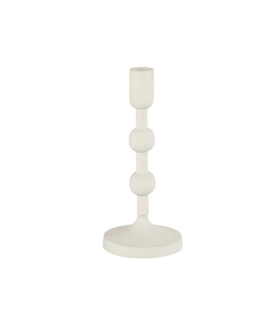 Paris Prix - Chandelier Rond Design izy 28cm Blanc