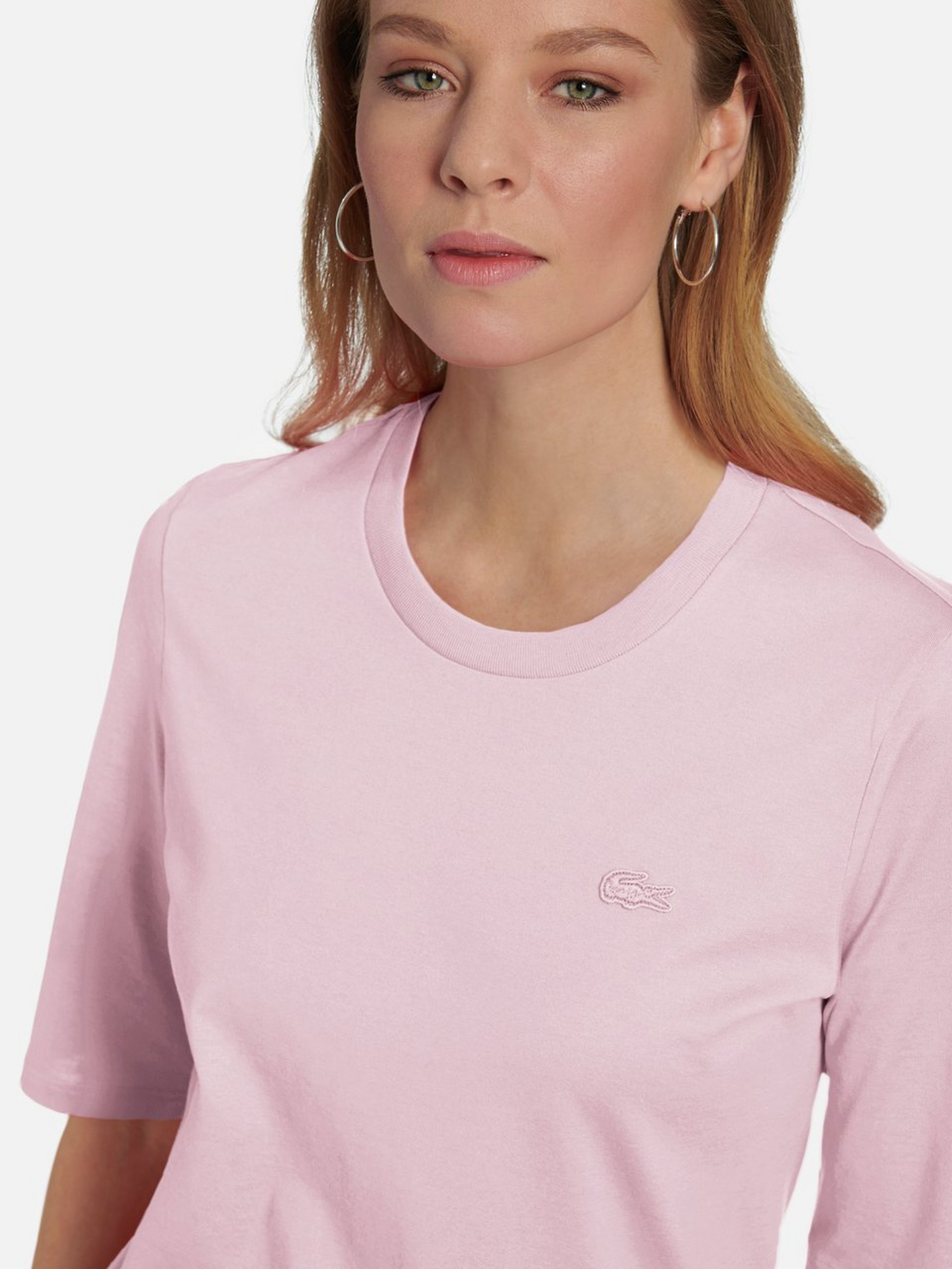 Rundhals-Shirt mit langem 1/2-Arm