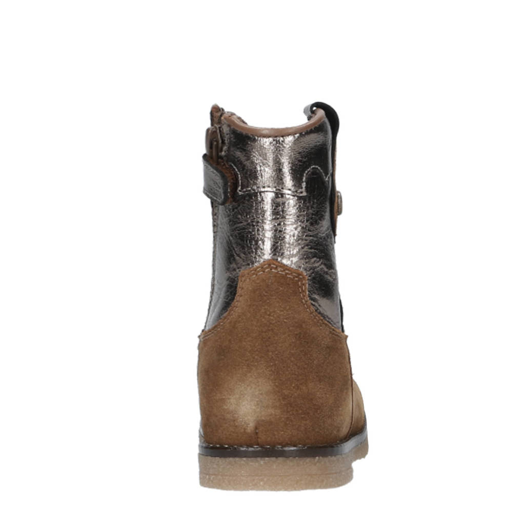 Pinocchio leren cowboylaarzen bruin