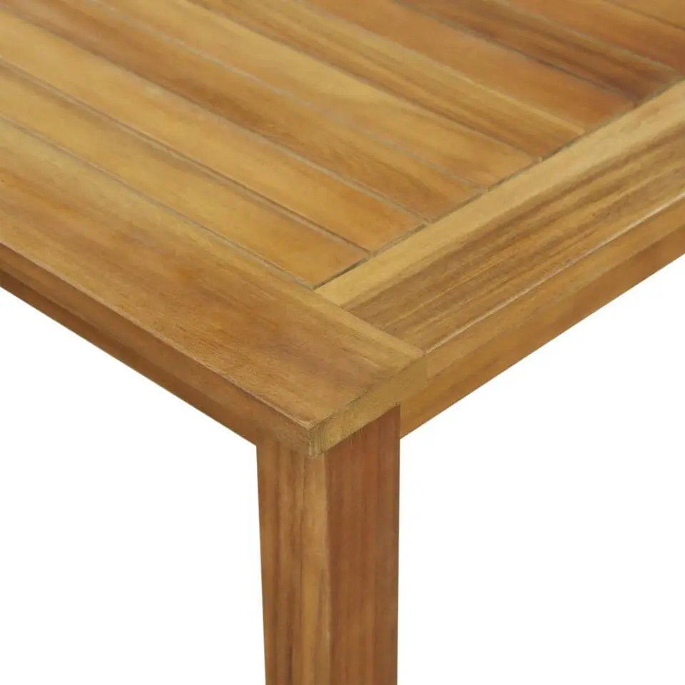 vidaXL - 5-delige Tuinset met wit kussens - Zwart poly rattan - 150x90 cm