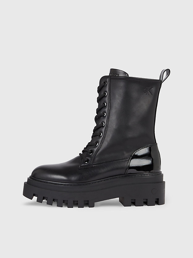 Botas de couro pesado