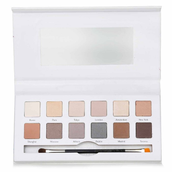 Cargo Around the World Eye Shadow Palette (12x Eye Shadow, 1x Shadow Brush)  12x0.8g/0.03oz