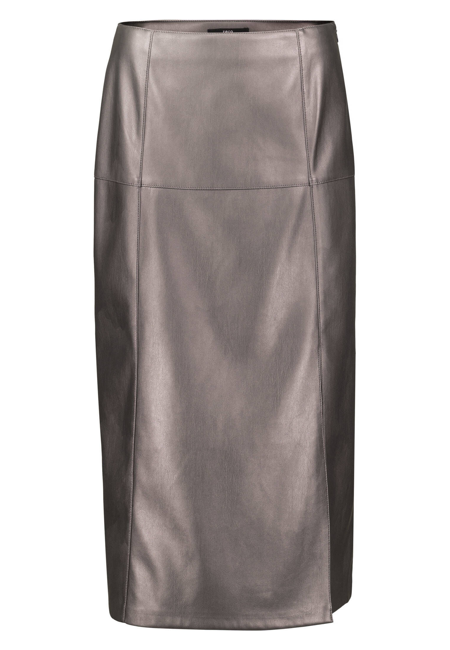 zero| Damen Midirock mit Schlitz