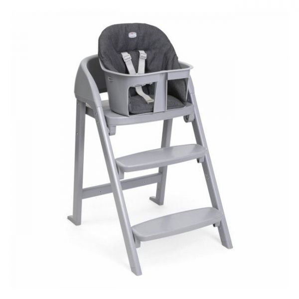 Chicco Almofada para Cadeira de Papa Crescendo Up Grey Melange
