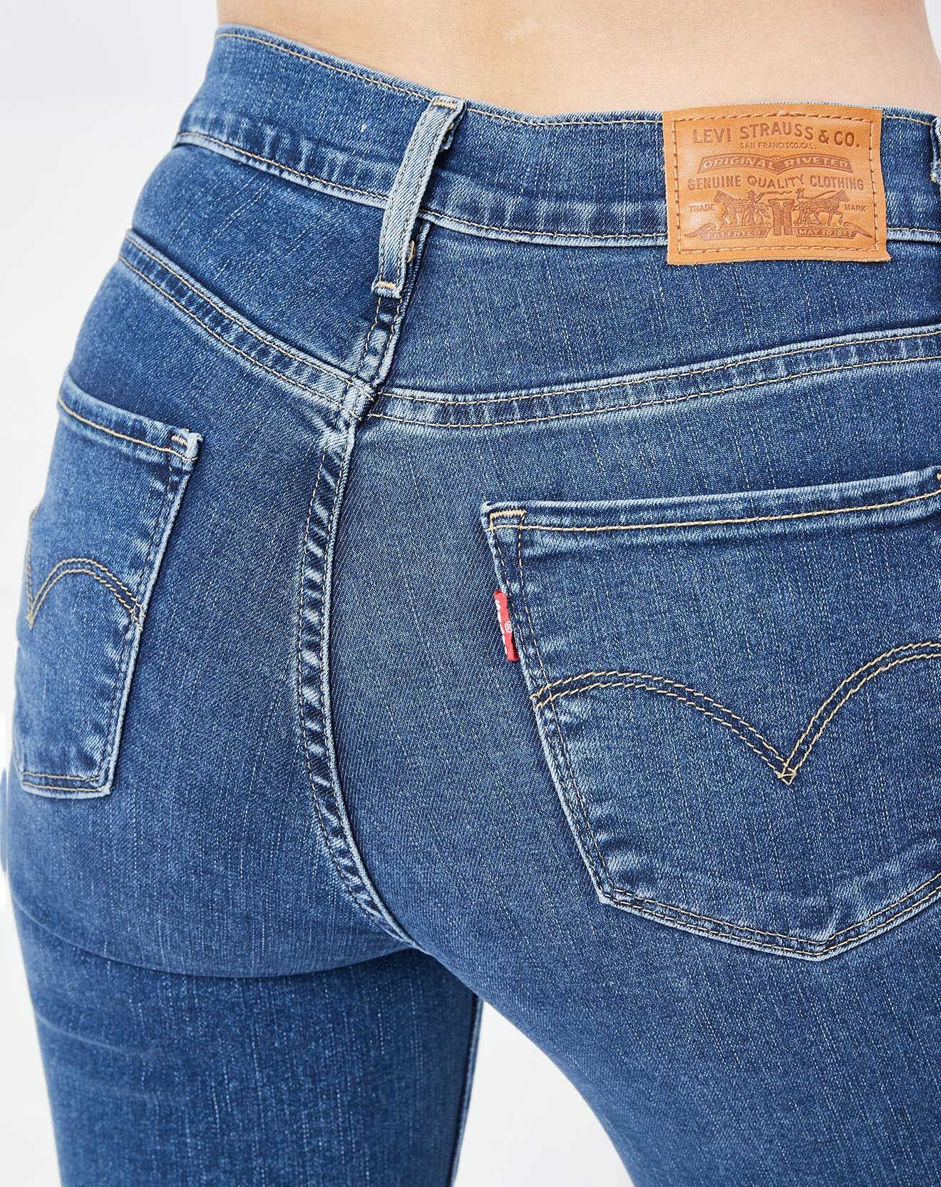 Levi's® Jean 724 High Straight Paris Stroll bleu