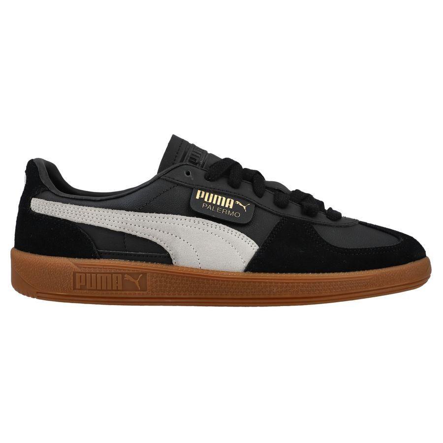 PUMA Chaussures Palermo Cuir - Noir/Gris