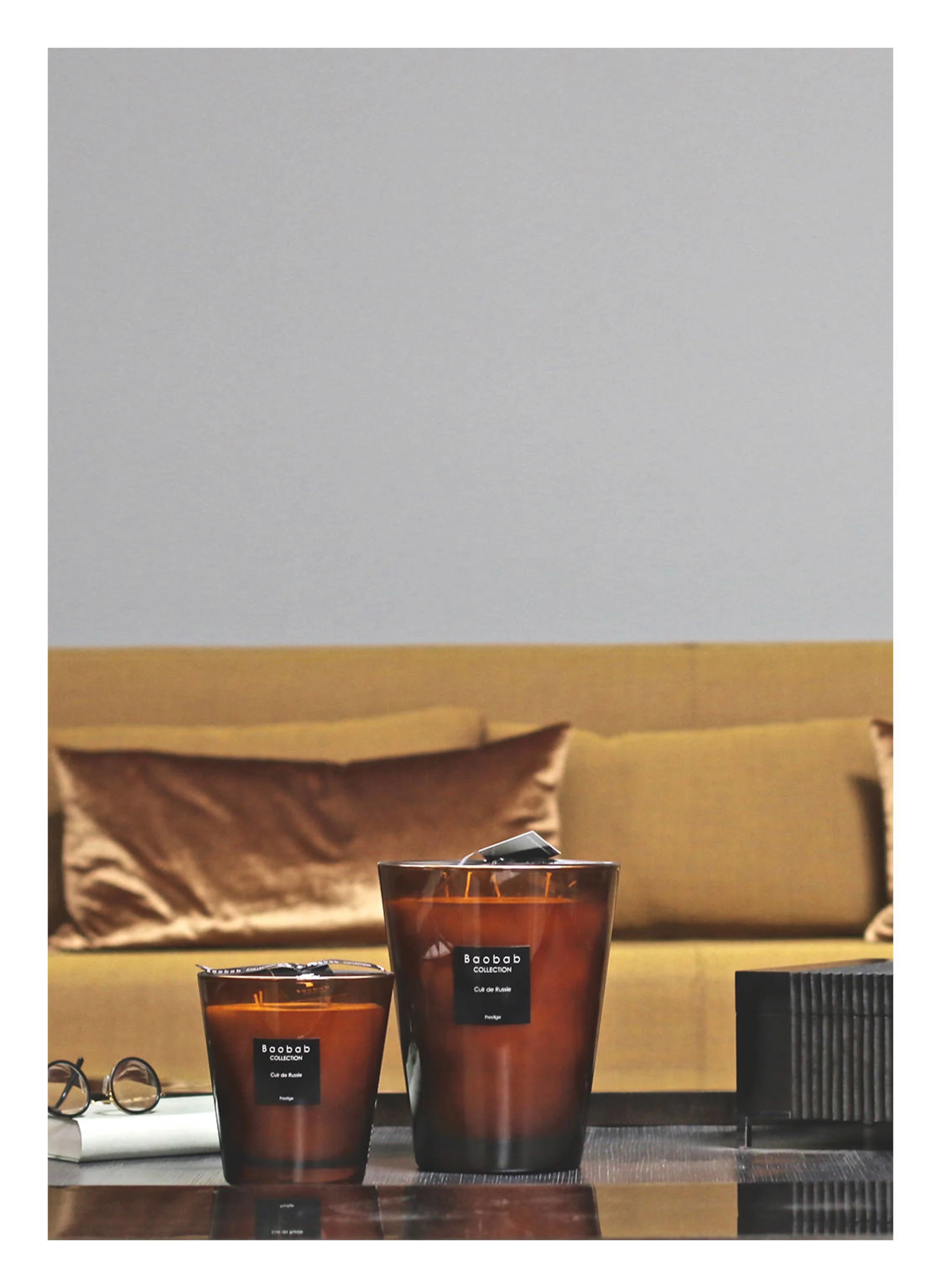 Baobab COLLECTION Duftkerze CUIR DE RUSSIE