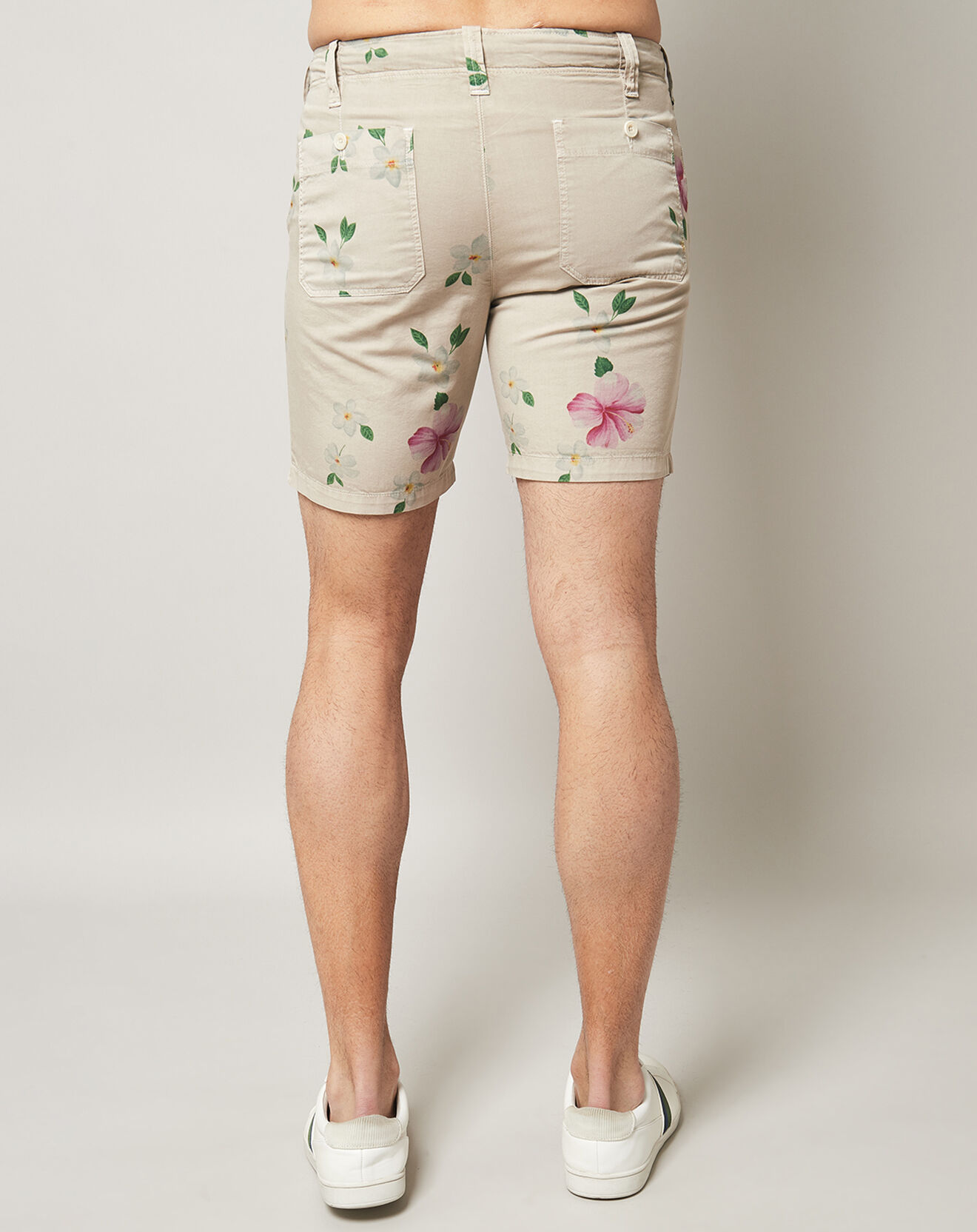 Hartford Short Berry floral print beige/multicolore