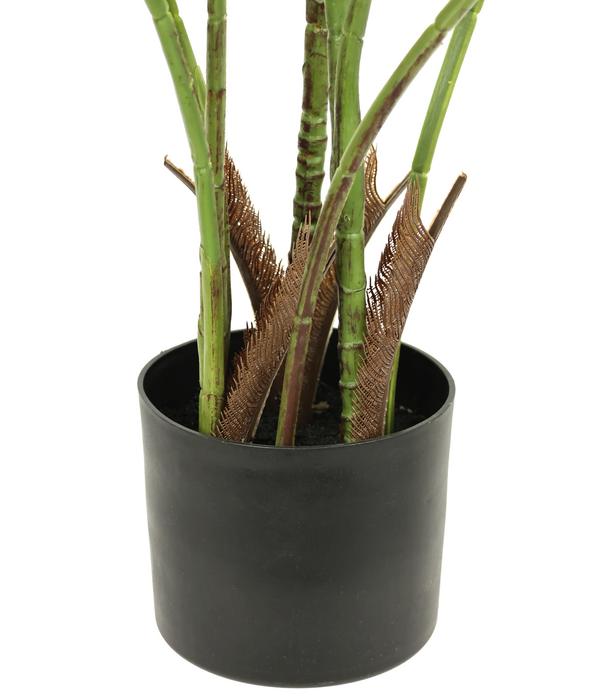 I.GE.A. Kunstpflanze Palme Rhapis im Topf, ca.