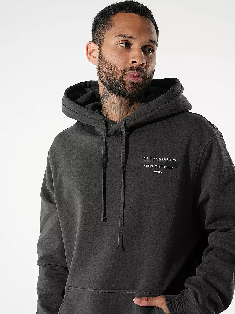 ALLSAINTS Kapuzensweater - Hoodie REDACT  schwarz