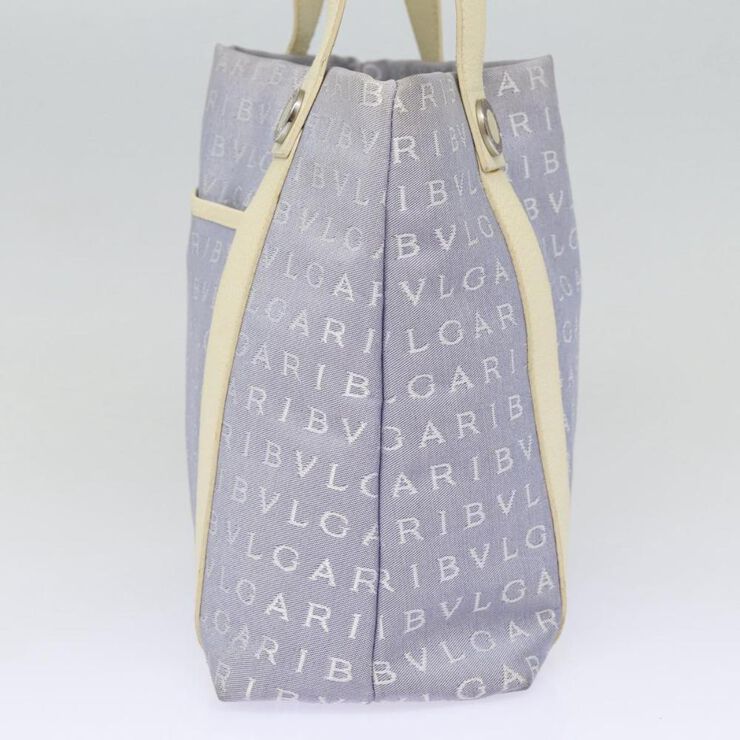 Bvlgari Vintage Bvlgari Tote Blue