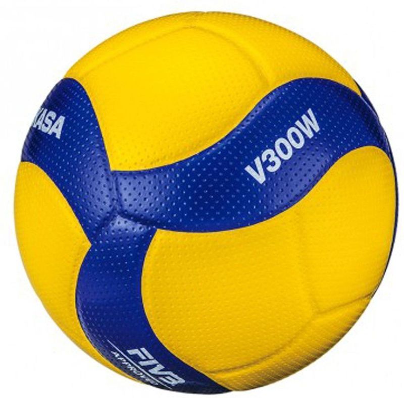 Mikasa - V300W - Wedstrijdvolleybal - Microfiber/PU - Blauw