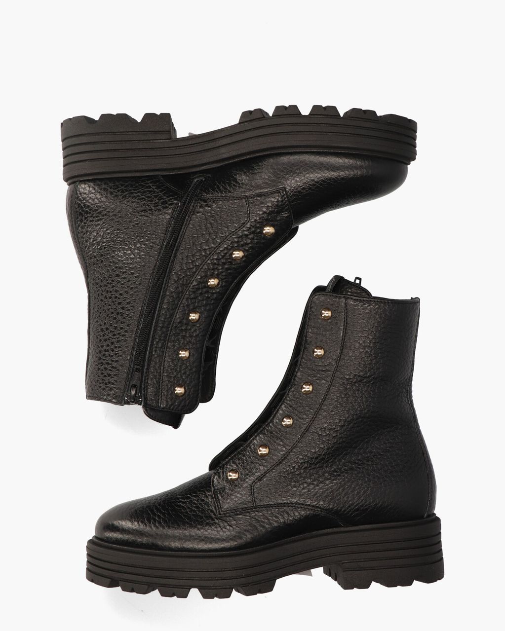DLSport 6093 Zwart Dames Veterboots