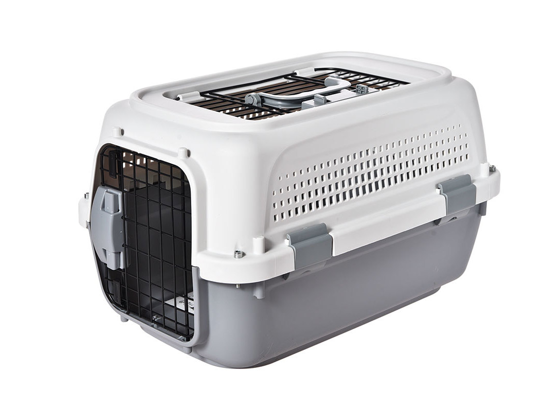 TRANSPORTADORA AUCHAN CINZA ABS 50X34X30CM