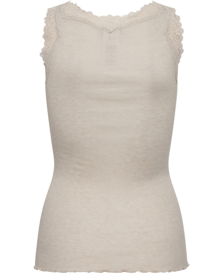 Rosemunde Wool top Silver lining