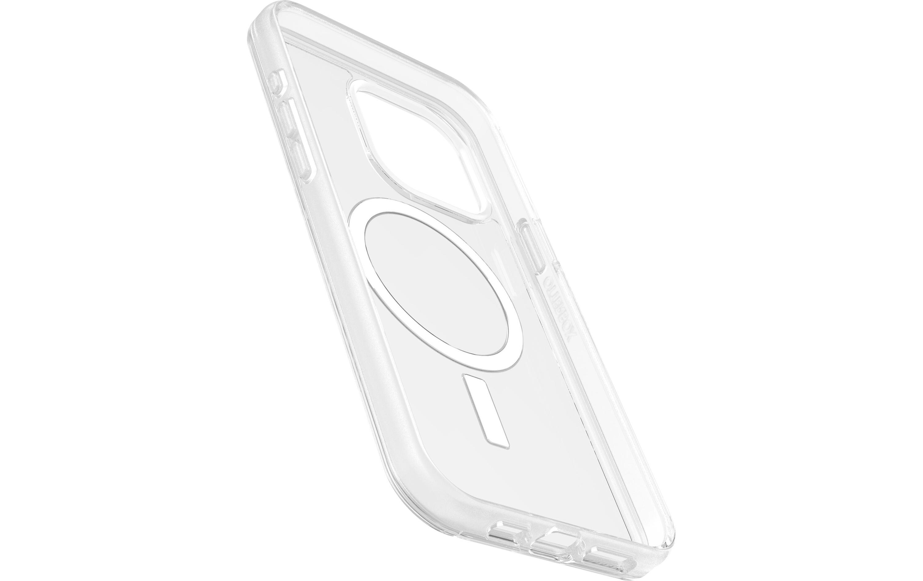 Back Cover Symmetry iPhone 15 Pro Max TransparentSchutzhülle für das Apple iPhone 15 Pro Max mit MagSafe Lademöglichkeit