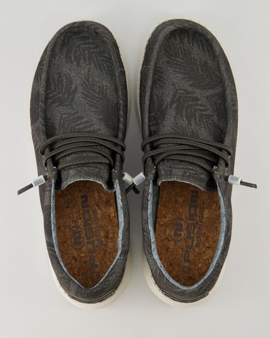 Fusion 2-2-1-0102B-062 Slipper in Grau