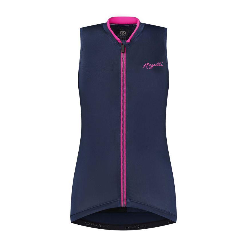 Rogelli Essential Cykelvest Kvinder Blå/Pink