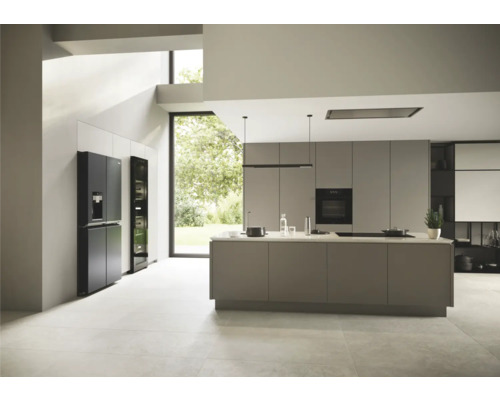 HAIER HCR7918EIMB Multi Door koel-vriescombinatie, BxHxD 90,5 x 177,75 x 73,8 cm, koelvak 323 l, vriesvak 278 l, zwart