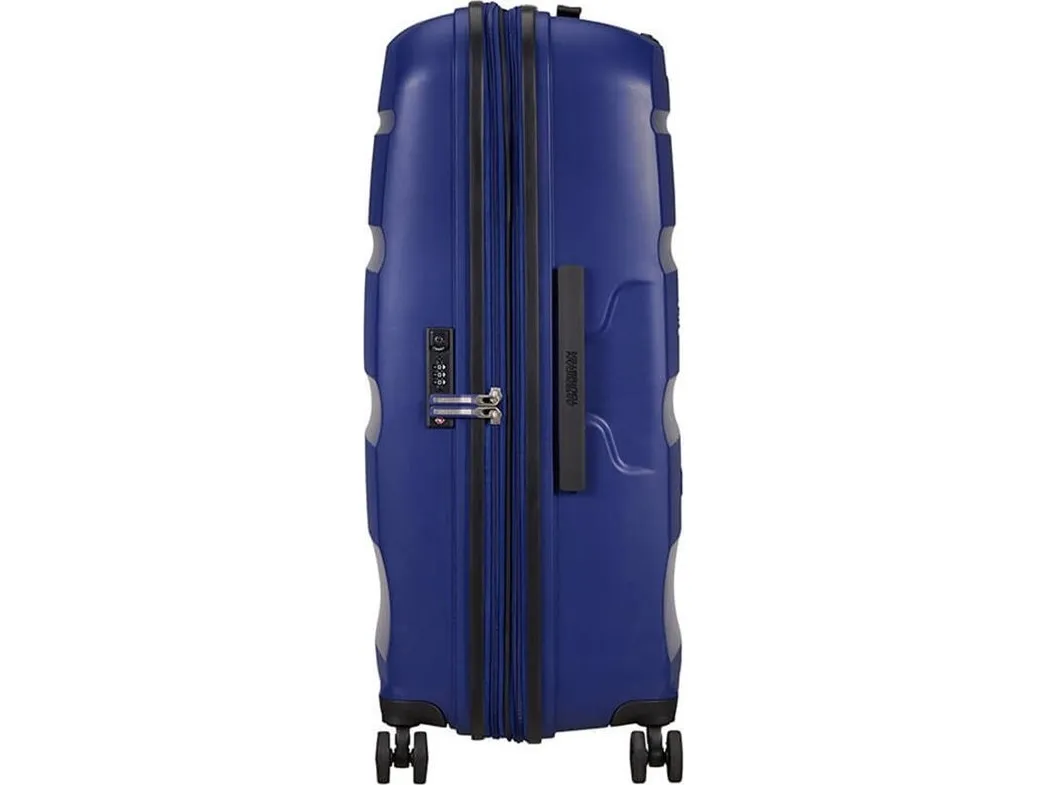 American Tourister BON AIR DLX, Trolley, Hård skal, Marineblå, Midnight Navy, Stor, Polypropylen (PP)