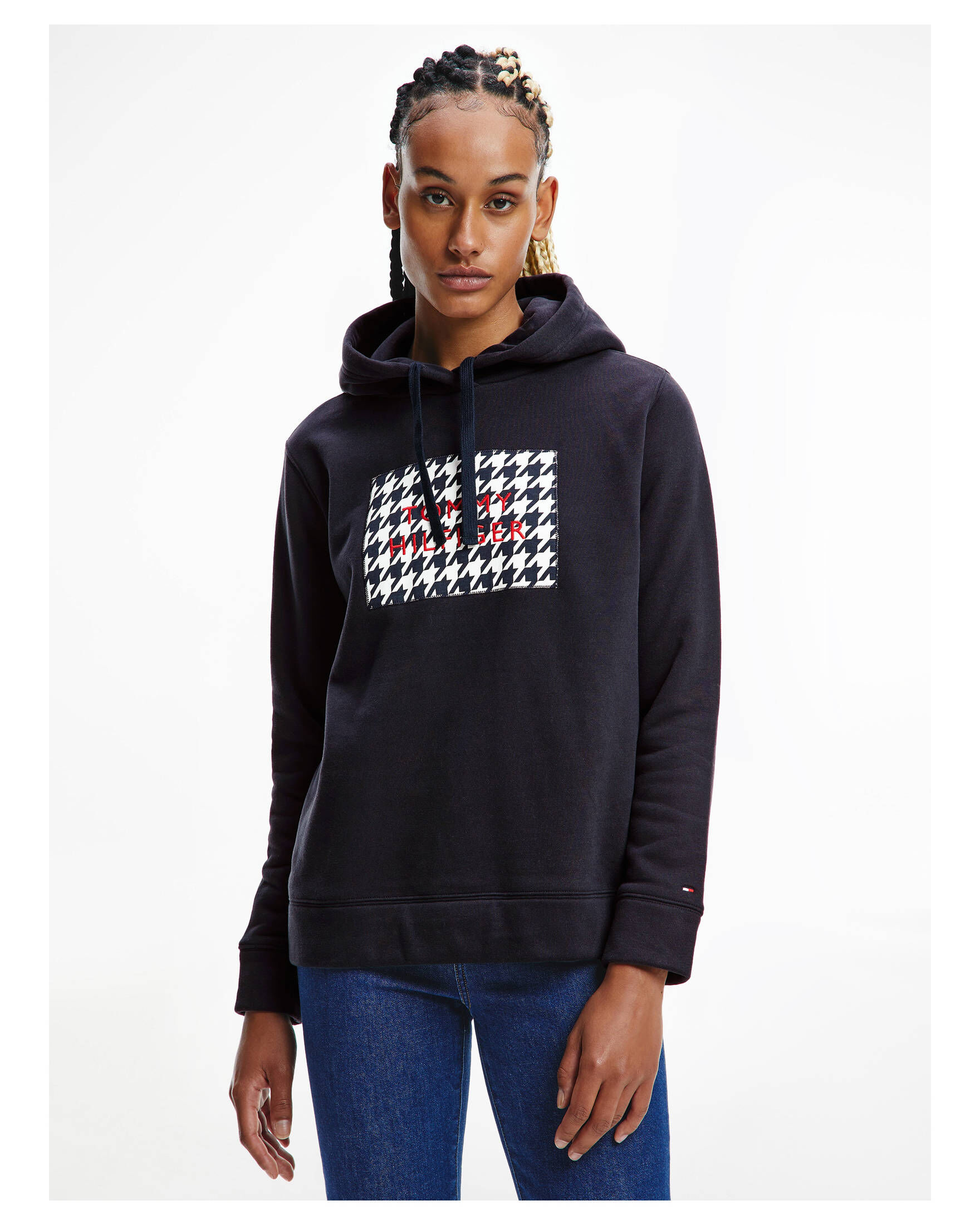 Tommy Hilfiger| Damen Hoodie REGULAR HOUNDST BOX