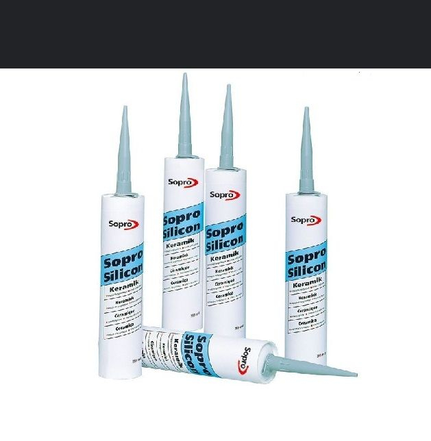 Sopro siliconenkit zwart nr.90 310ml