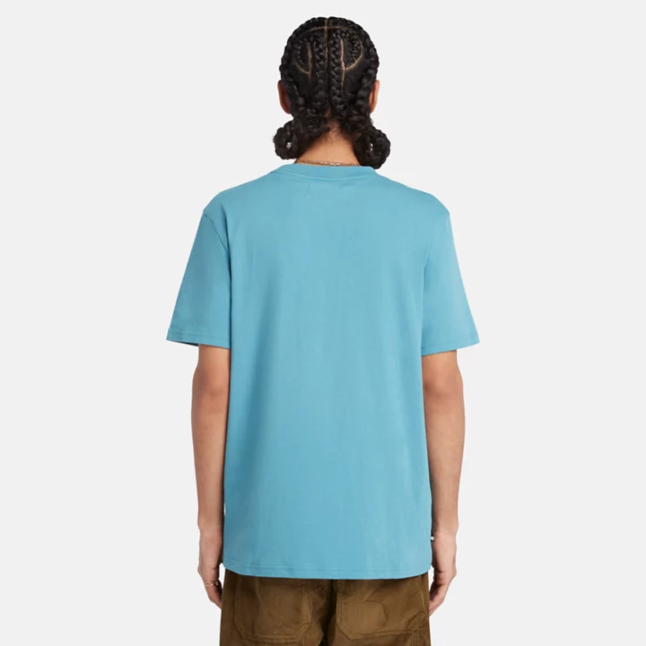 Camiseta Carrier Masculina Azul Claro