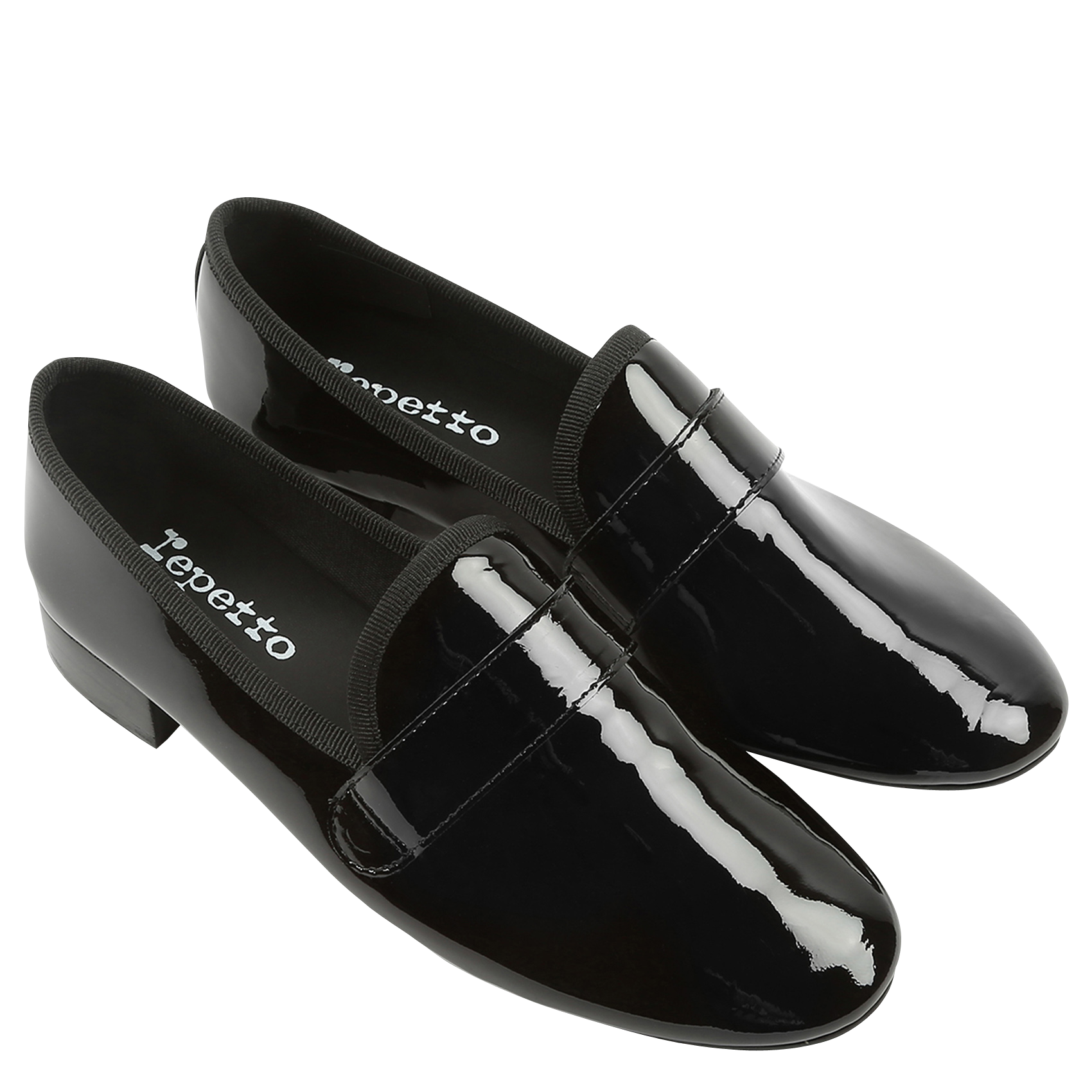 MICHAEL - Loafers vernis en cuir vernis | Noir