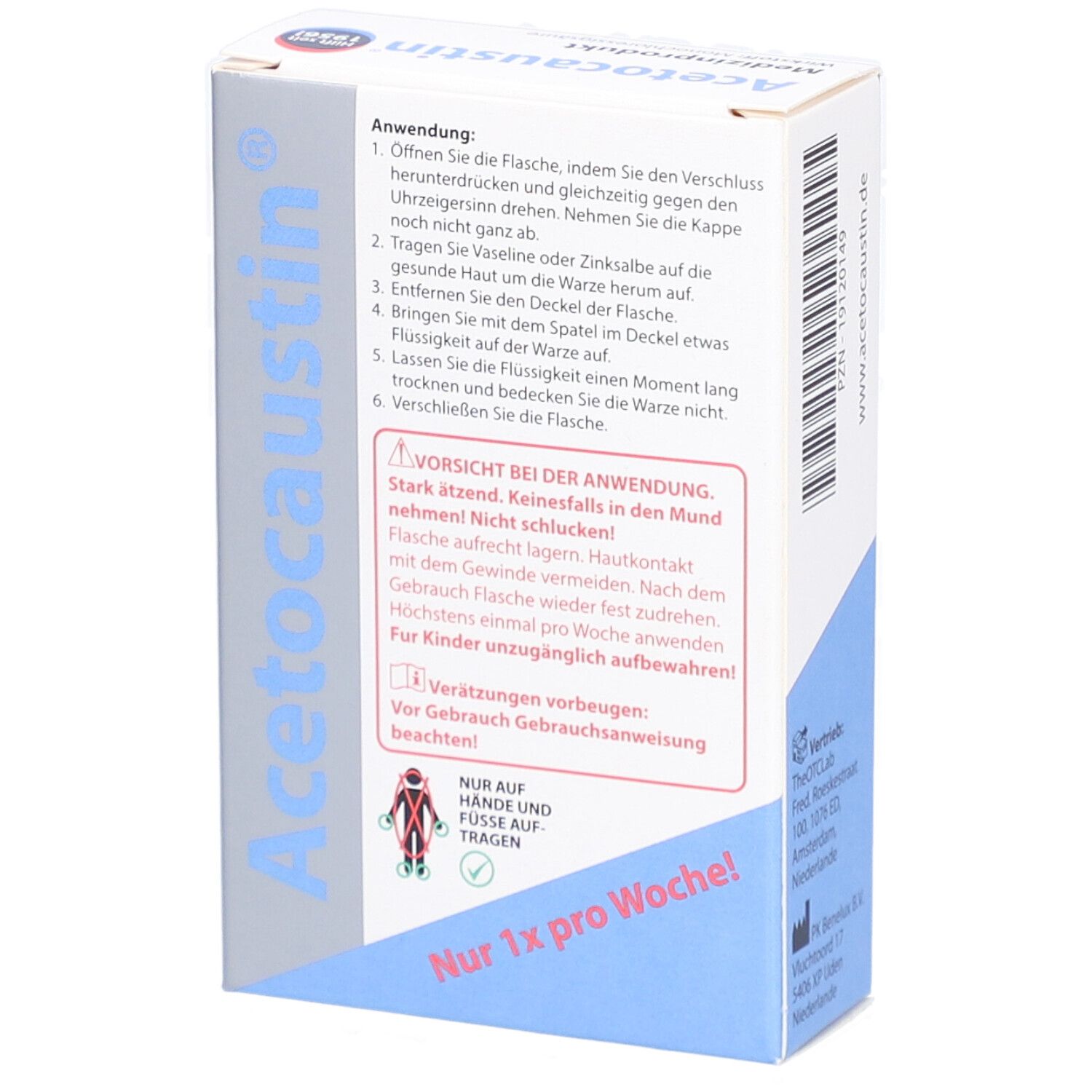 Acetocaustin Warzenmittel 2 ml