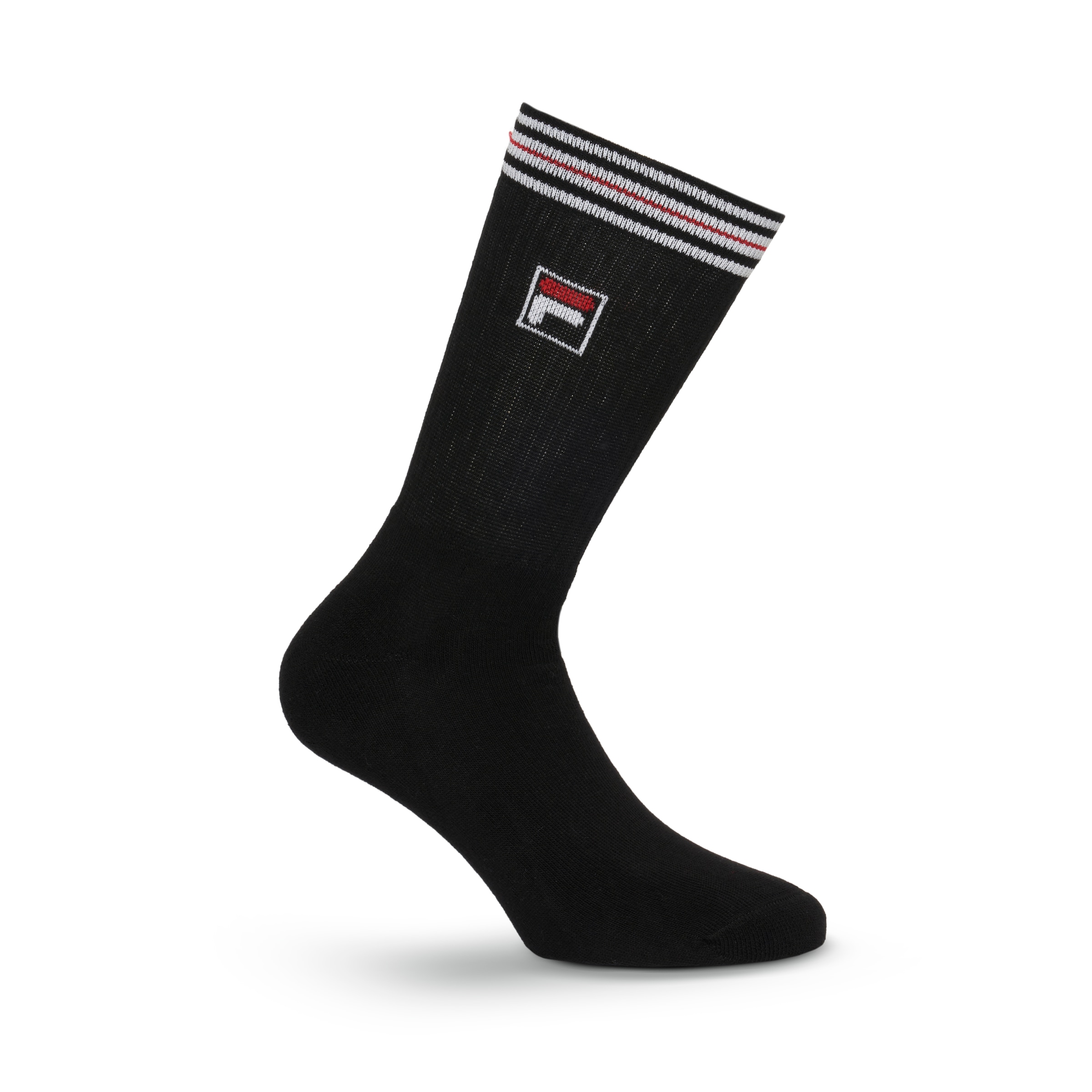 Fila Sportsocken »UNISEX TOP QUALITY FULL TERRY VINTAGE SOCKS« 4 Paar tlg. sportliches Design mit Logodetail