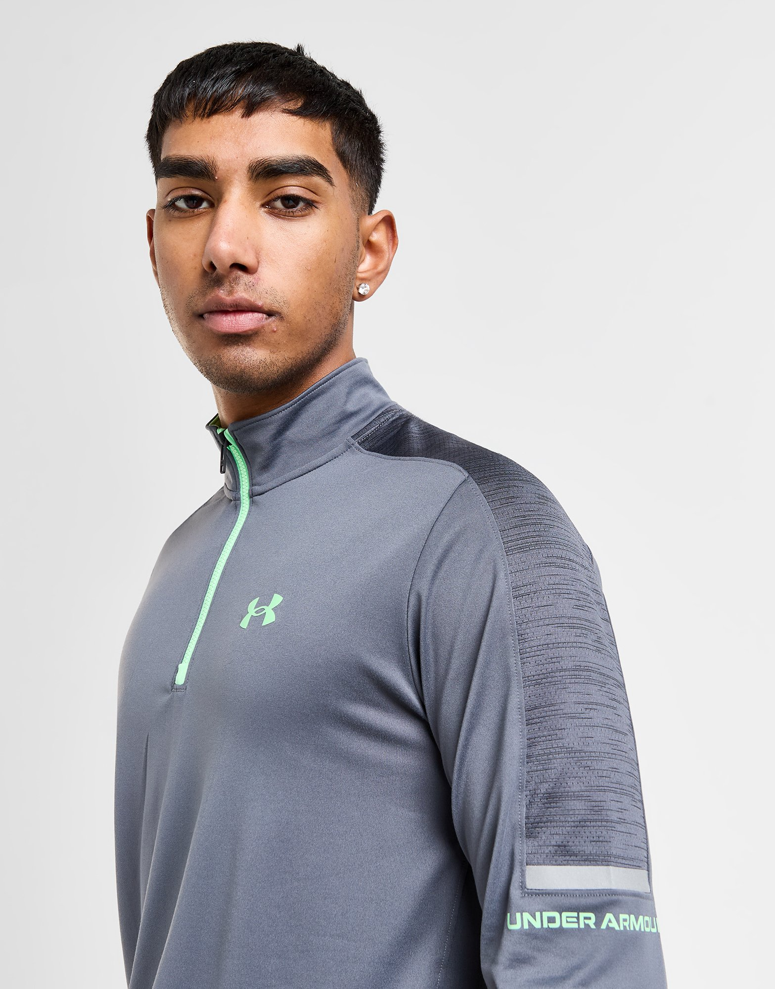 Under Armour Haut Zippé Tech Homme