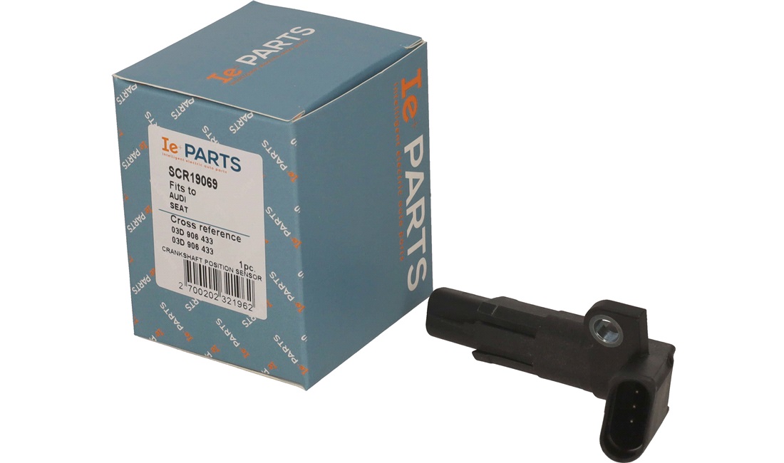 Impulsensor, krumtapaksel