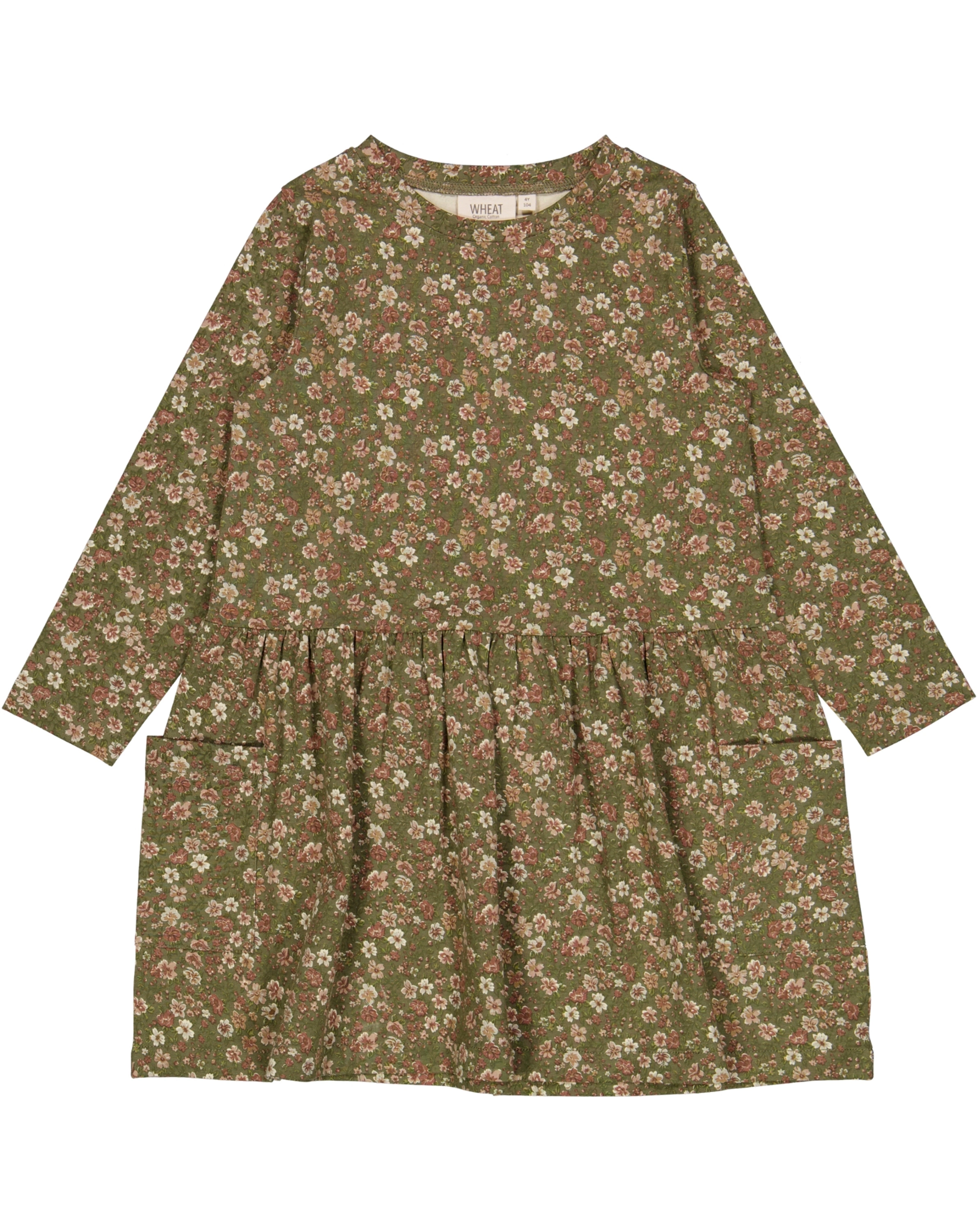 Langarm-Kleid BESSIE in dry pine