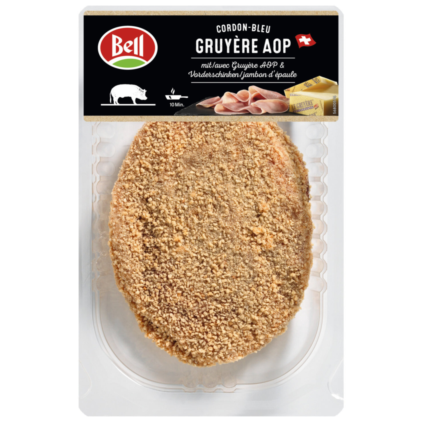 Bell Cordon bleu mit Gruyère ca. 180g