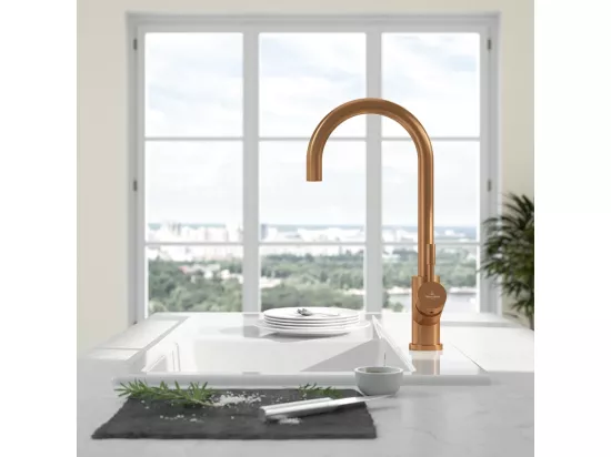 Robinet cuisine VILLEROY ET BOCH Umbrella bronze