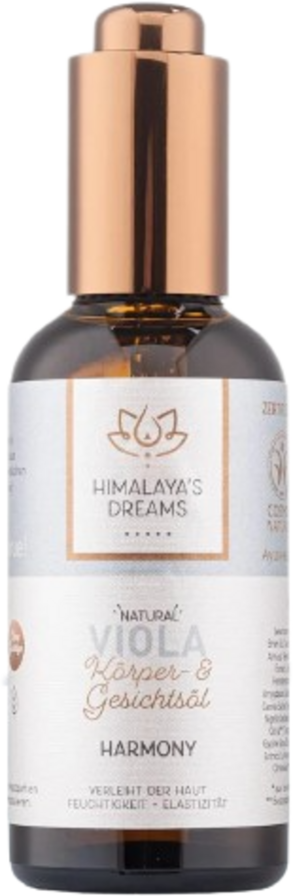Himalaya's Dreams  Viola Körper- und Gesichtsöl HARMONY, 100 ml
