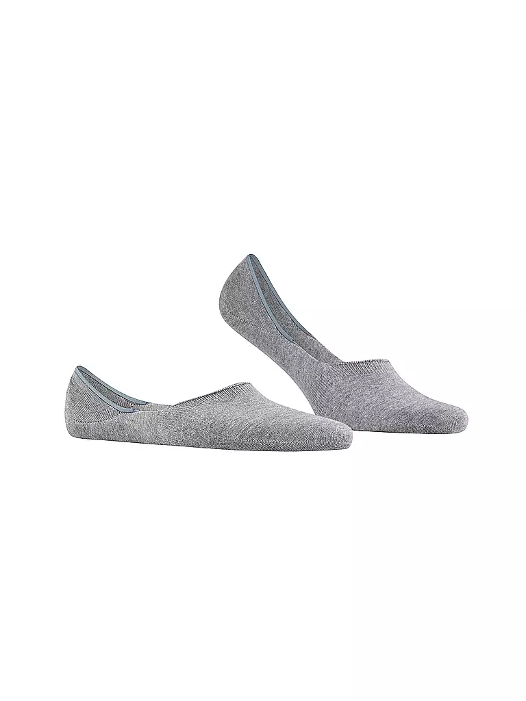 FALKE Füßlinge Step Medium Cut hellgrau