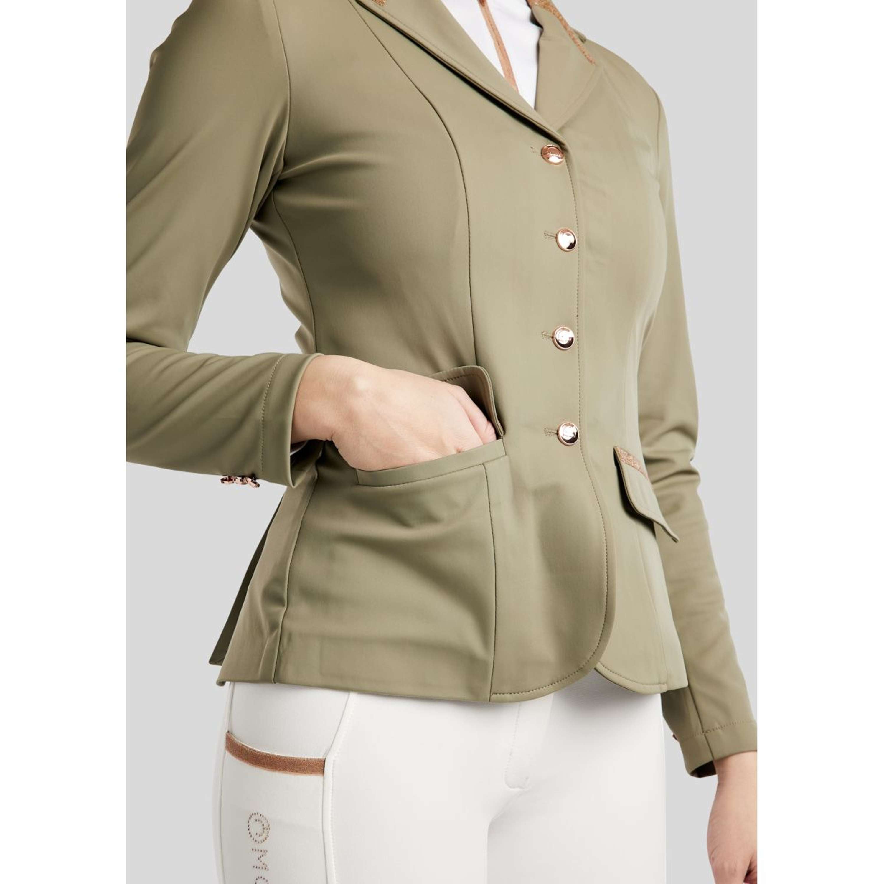 Montar Wedstrijdjasje MoGlenda Dusty Green