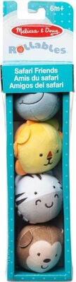 Melissa & Doug Kosedyr Rullbare Safarivenner