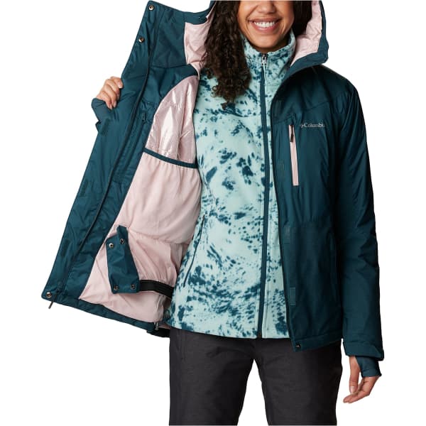 Veste de ski COLUMBIA ROSIE RUN INSULATED JACKET W NIGHT WAVE/CROSS DYE