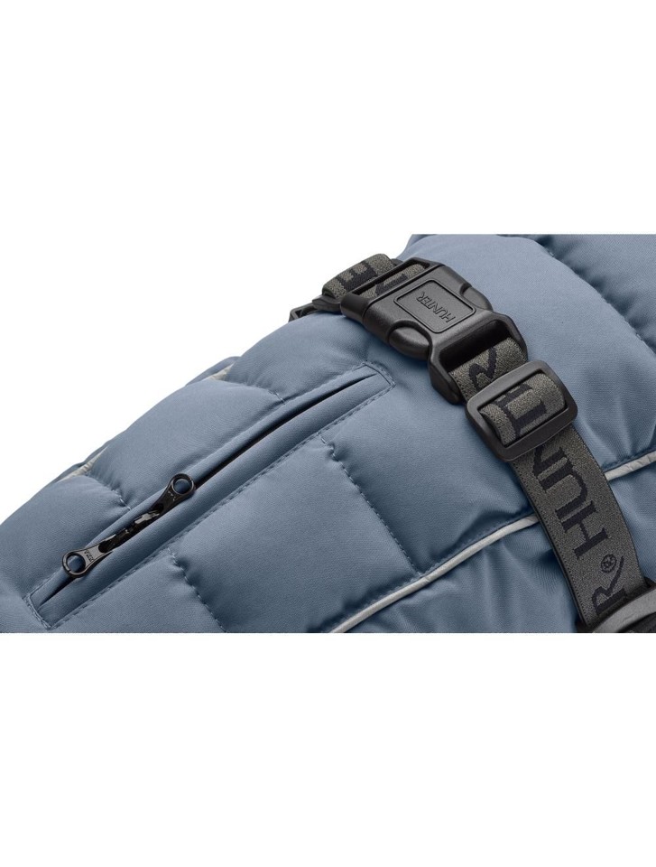 Hunter - Hundefrakke Dogcoat Paxson Gravhund 36, blå