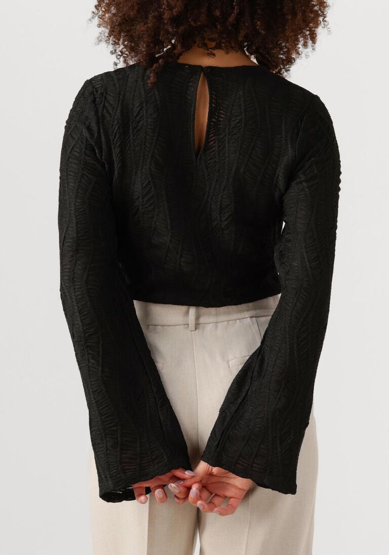 zwarte co'couture top freddie blouse