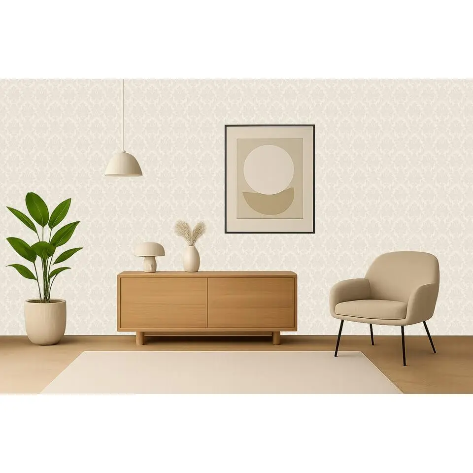 Dutch Wallcoverings Vliesbehang Arcadia patano - beige - 10,05m x 53cm