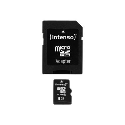 Intenso - carte mémoire 8 Go - Class 10 - micro SDHC