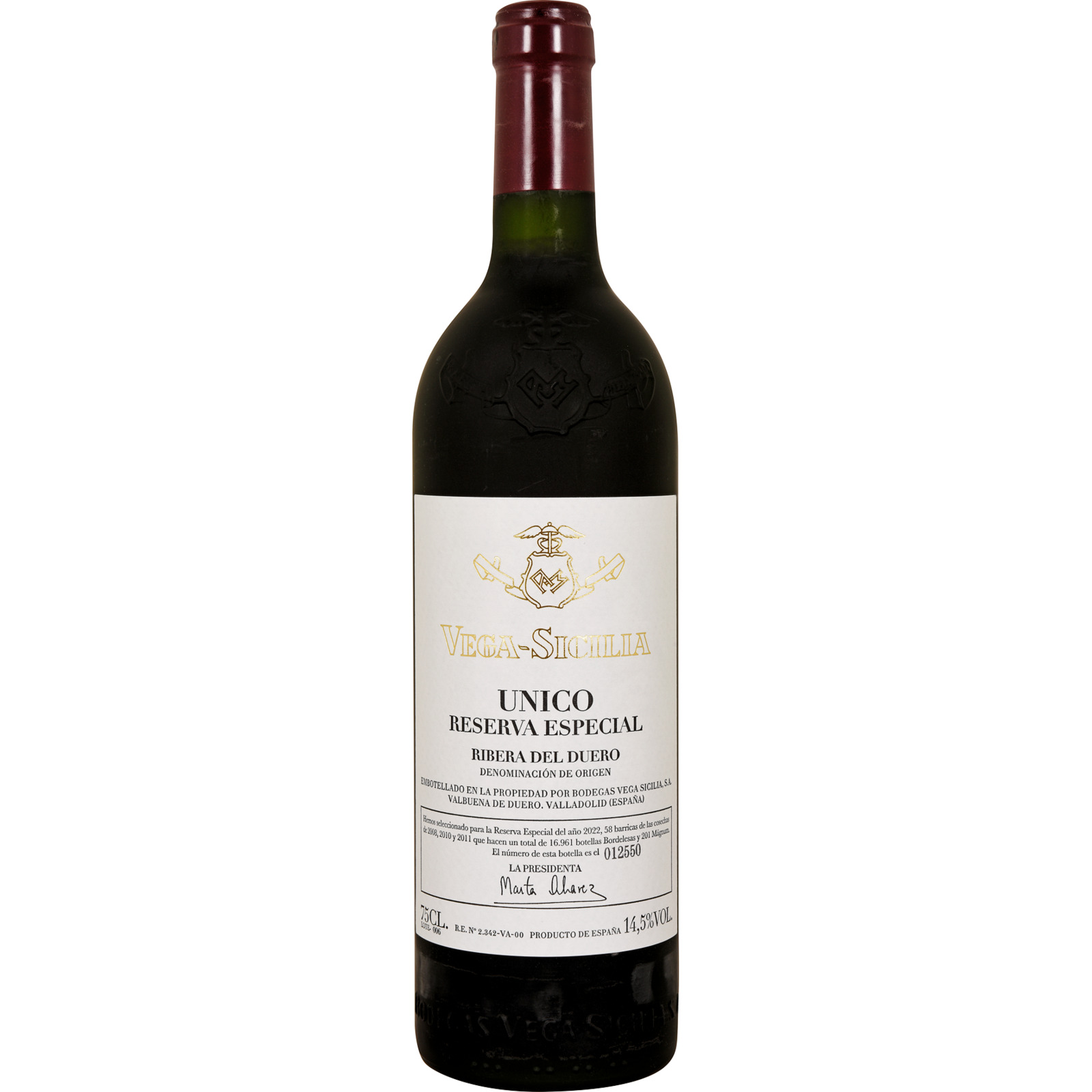 Unico Reserva Especial Release 2020 75 cl