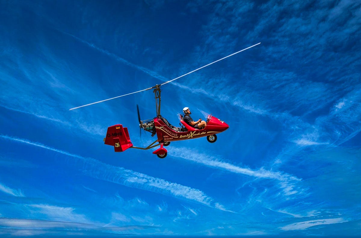 Tragschrauber Rundflug Magdeburg (90 Min.)